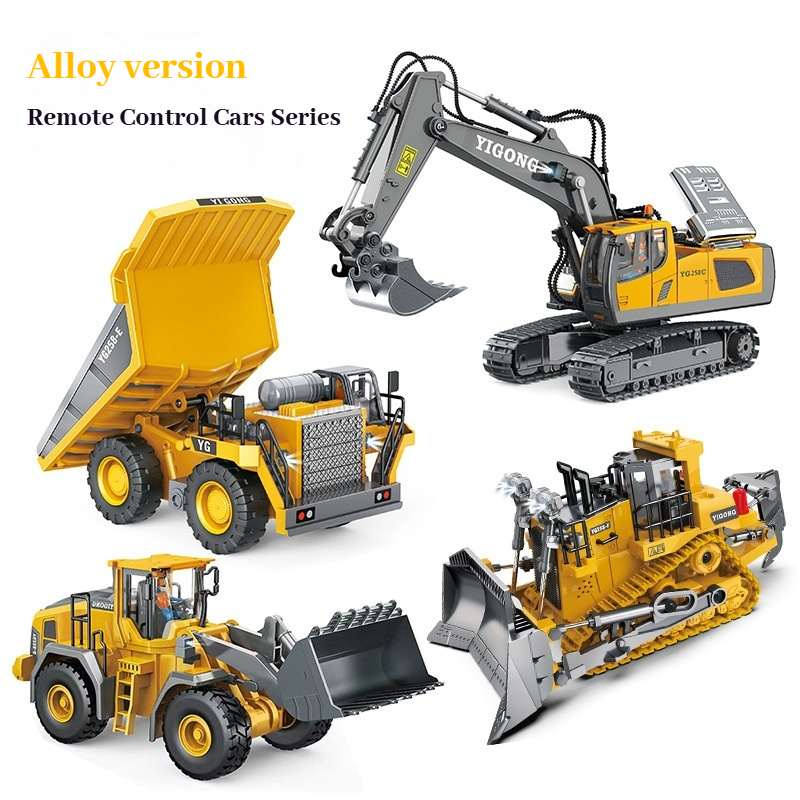 Rc Hobby Dump Truck - YIGONG Alloy Remote Control Engineering Vehicle