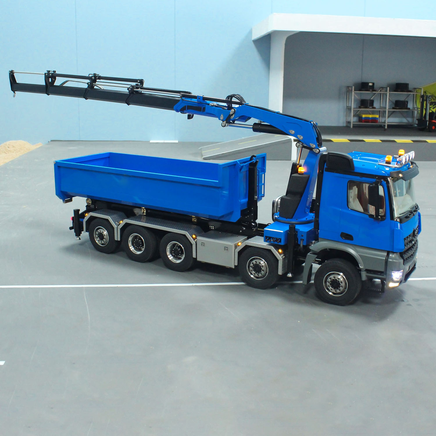 10x10 RC 1/14 Hydraulic Metal  - Rc Hobby Dump Truck ulasan dan harga