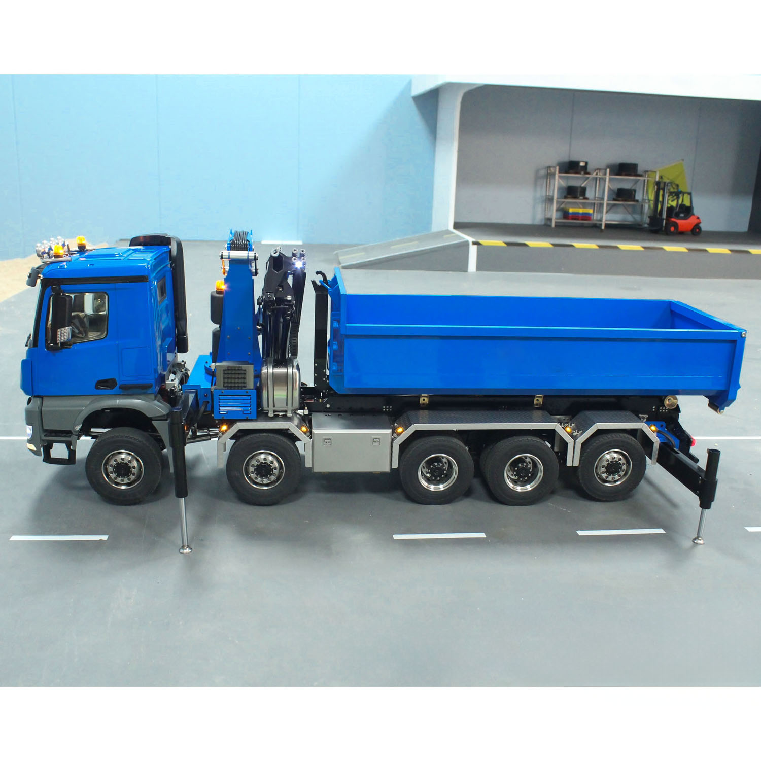 10x10 RC 1/14 Hydraulic Metal  - Rc Hobby Dump Truck ulasan dan harga