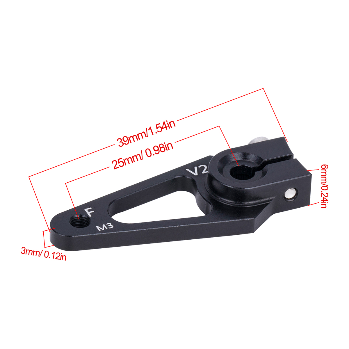7075 Aluminum 25T Servo Horn M - Rc Hobby Room ulasan dan harga