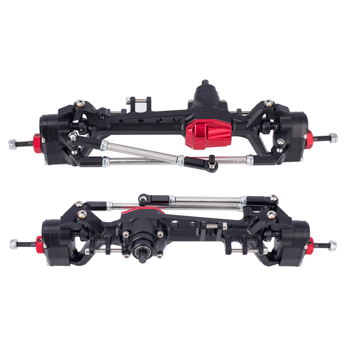 CNC Aluminum SCX10 III Front R - Rc Hobby Room ulasan dan harga