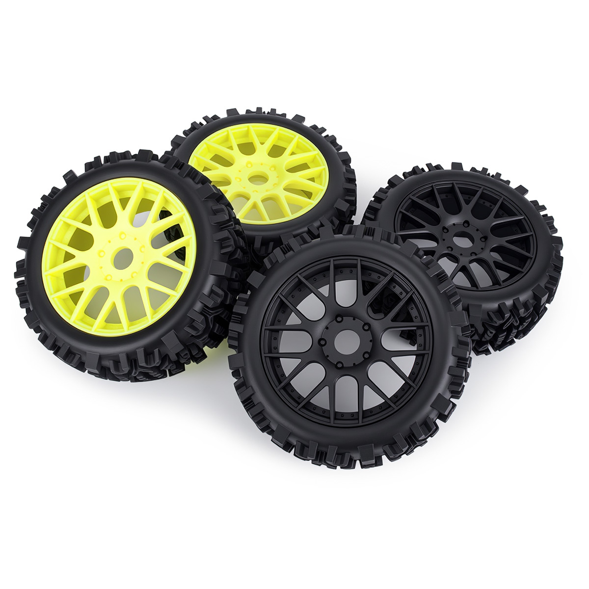120MM Off-Road RC Tires 17mm H - Rc Hobby Dump Truck ulasan dan harga