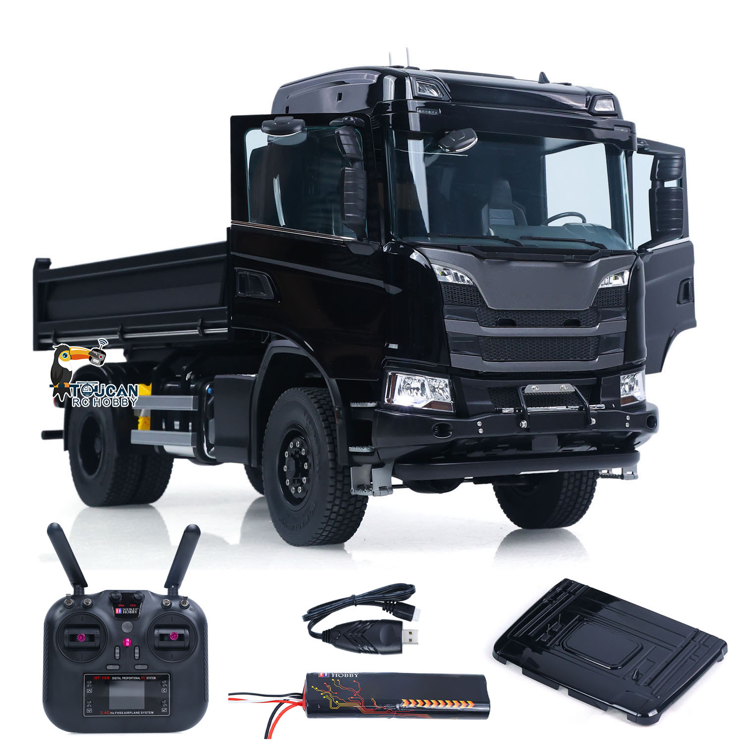 1/14 CNC 4x4 DoubleE E022 RC D - Rc Hobby Dump Truck ulasan dan harga