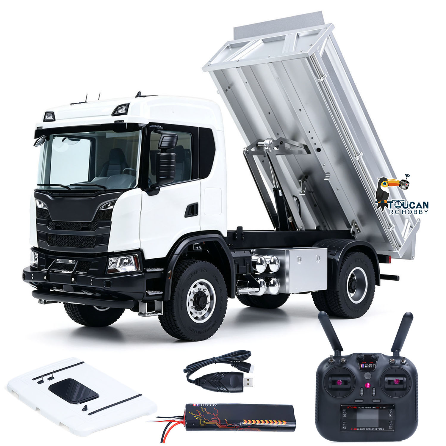 1/14 CNC 4x4 DoubleE E022 RC D - Rc Hobby Dump Truck ulasan dan harga