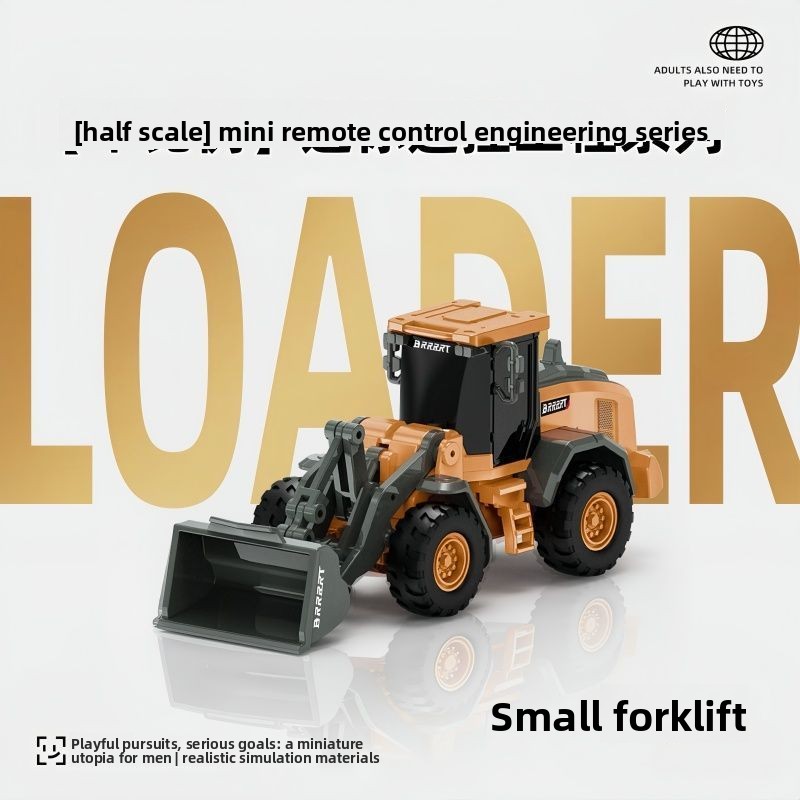 1:64 Metal RC Engineering Car  - Rc Hobby Dump Truck ulasan dan harga
