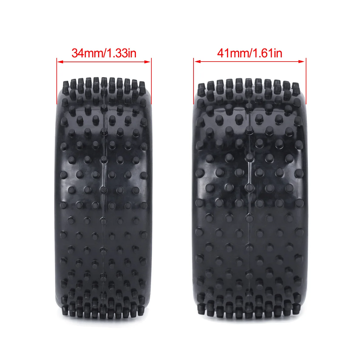4 Pcs 88mm Buggy Tires Wheel T - Rc Hobby Dump Truck ulasan dan harga