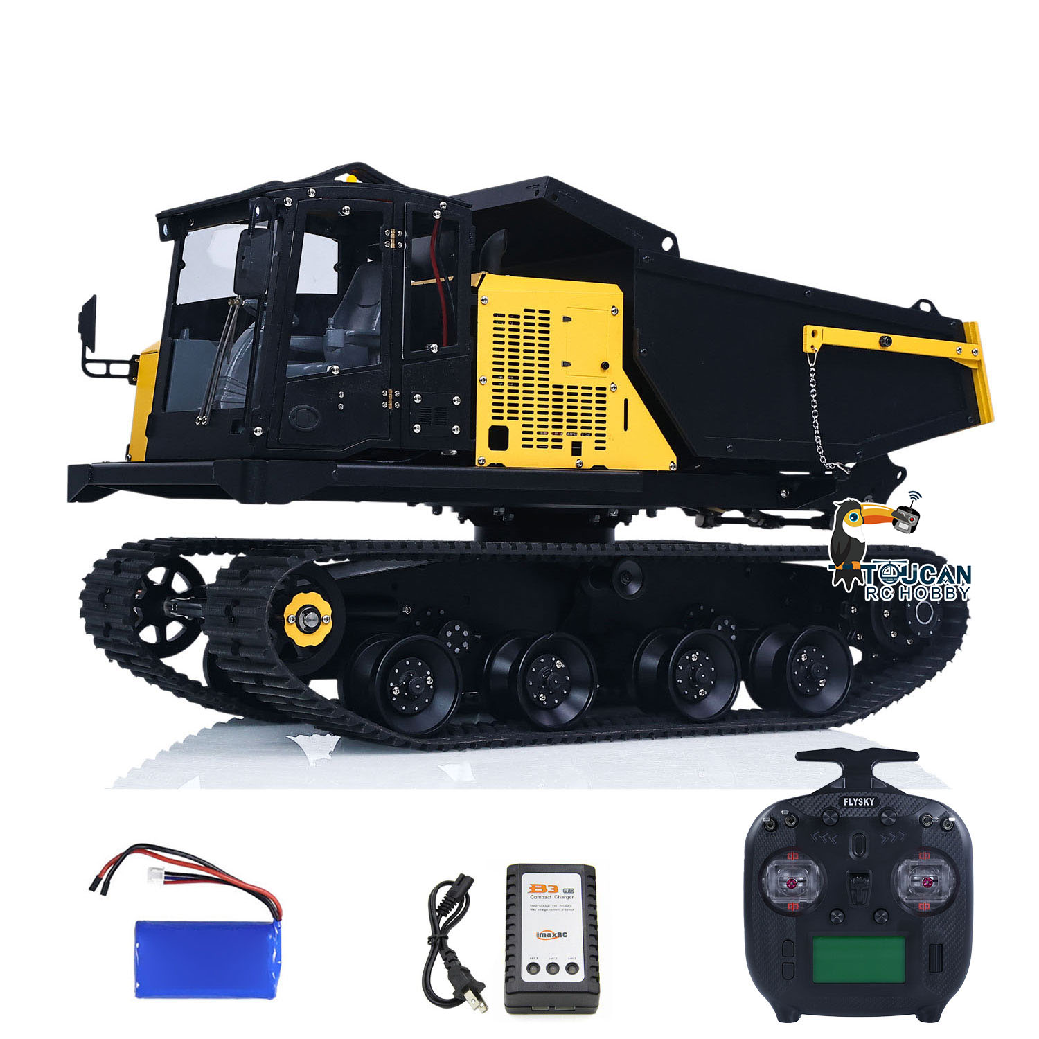 WKLC 1/14 Metal Hydraulic RC D - Rc Hobby Dump Truck ulasan dan harga