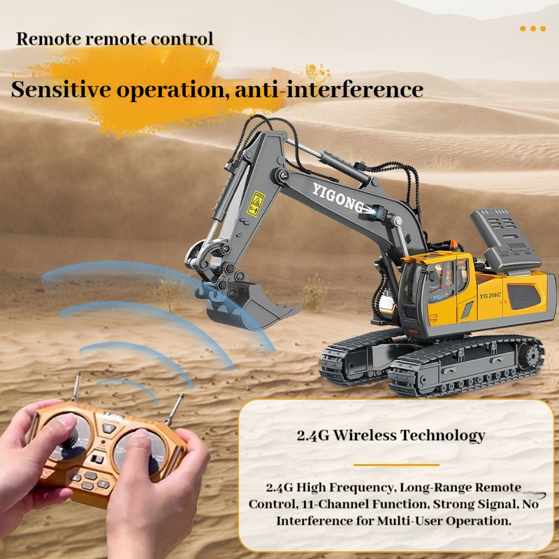 YIGONG Alloy Remote Control En - Rc Hobby Dump Truck ulasan dan harga