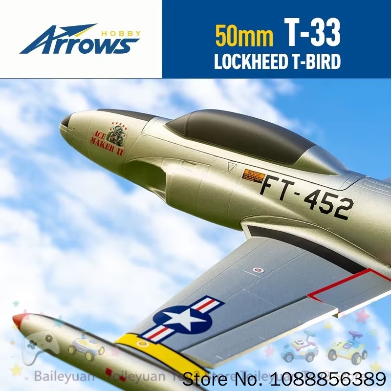 New In Stock Blue Arrows T-33  - Rc Hobby Park ulasan dan harga