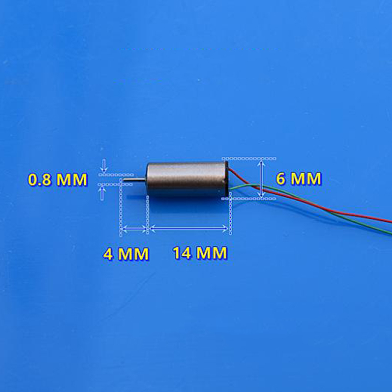 2PCS Mini Coreless Motor 0614  - Rc Hobby Explosion ulasan dan harga