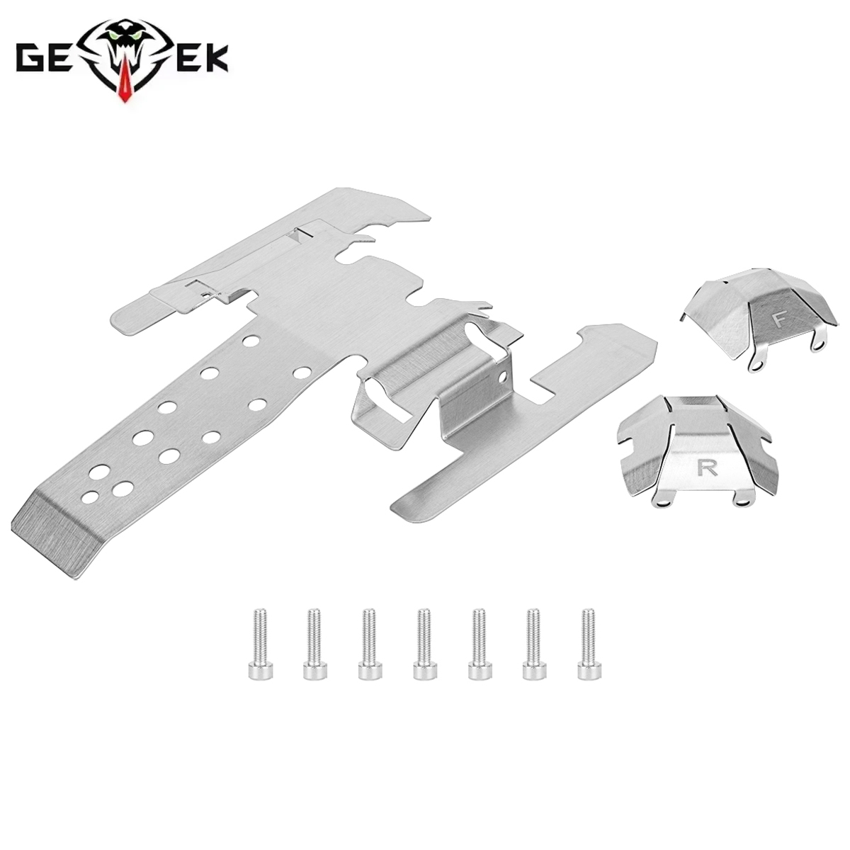 Stainless Steel Skid Plate Cha - Rc Hobby Room ulasan dan harga